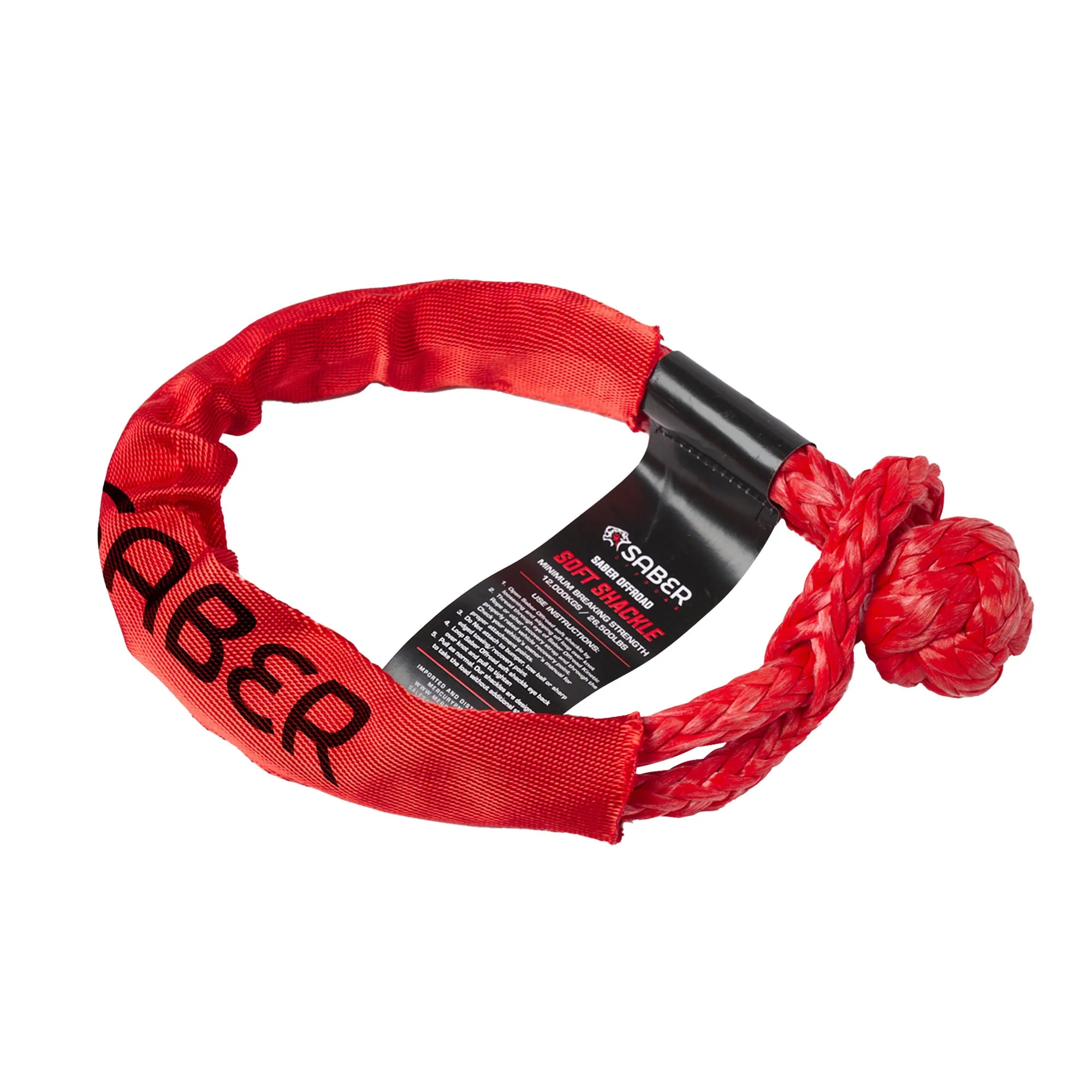 12,000kg Soft Shackle with Protective Sheath