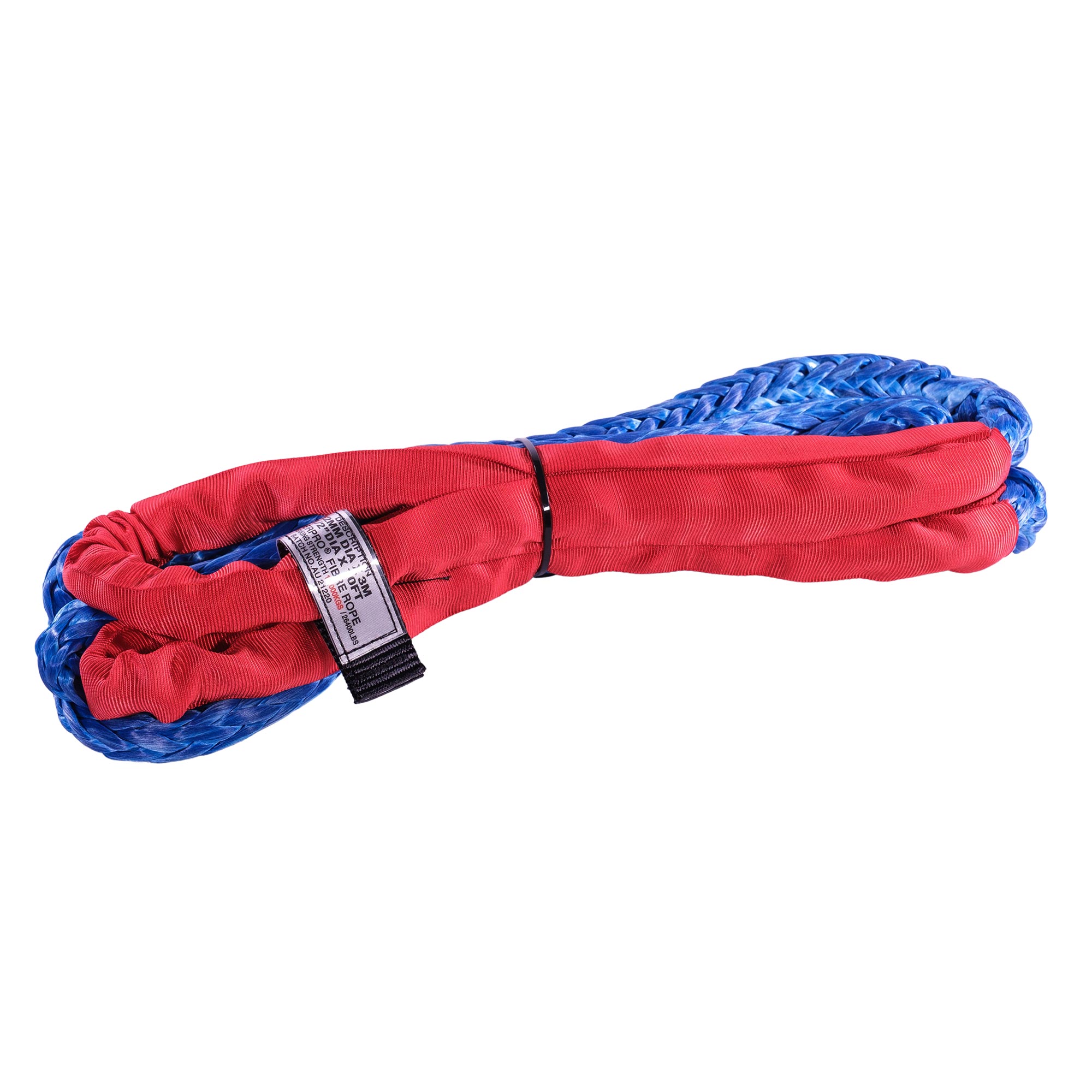 12mm Blue Bridle with Red Sheath